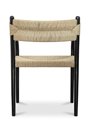  Modern European furniture - Minimalist Beech Wood & Rope Dining Chair - www.oroa.com | Oroa.com