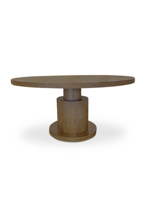   Modern European furniture - Round Oak Dining Table - www.oroa.com | Oroa.com