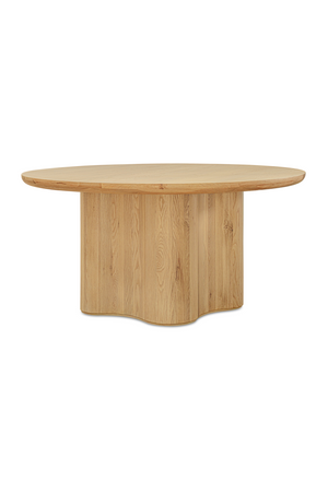 Natural Oak Veneer Dining Table | Novi Living Sidney | Oroa.com