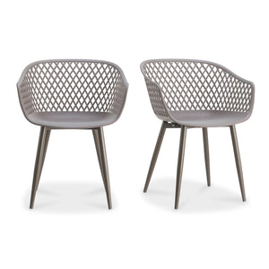 Modern European furniture - Molded Indoor/Outdoor Dining Chairs (2) - www.oroa.com