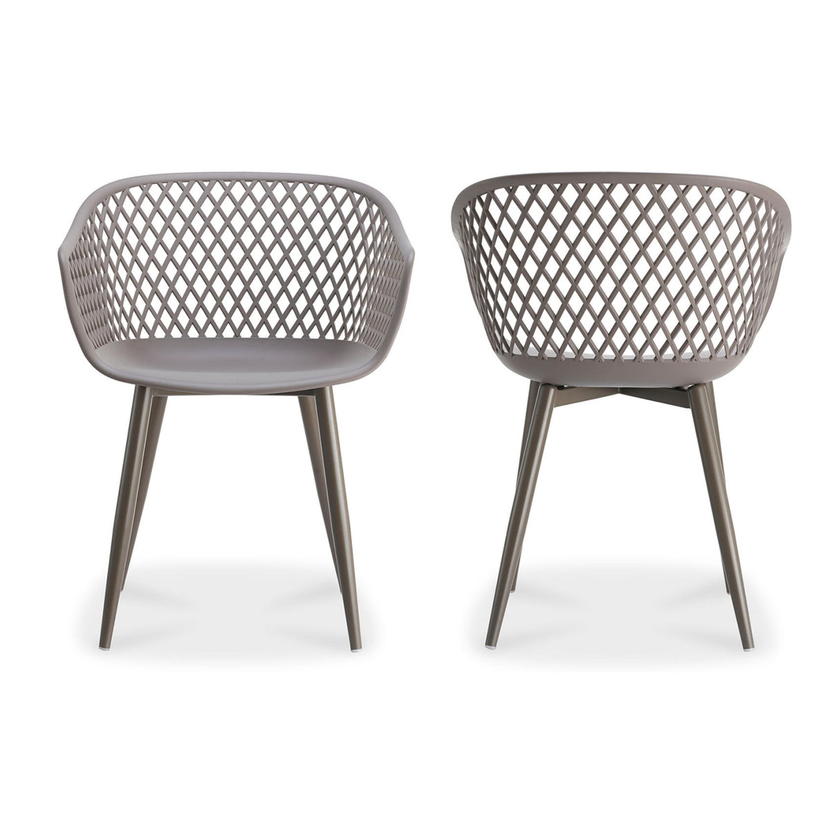 Modern European furniture - Molded Indoor/Outdoor Dining Chairs (2) - www.oroa.com