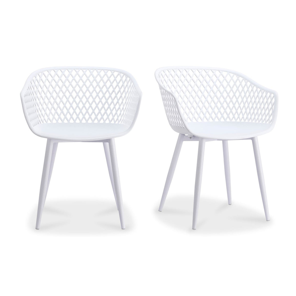 Modern European furniture - Molded Indoor/Outdoor Dining Chairs (2) - www.oroa.com