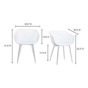 Modern European furniture - Molded Indoor/Outdoor Dining Chairs (2) - www.oroa.com