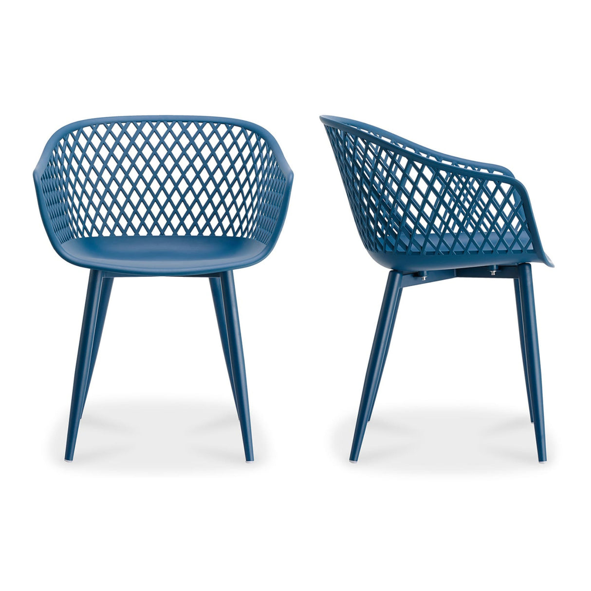 Modern European furniture - Molded Indoor/Outdoor Dining Chairs (2) - www.oroa.com