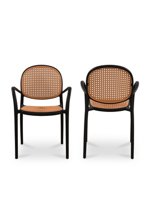 Woven Design Outdoor Dining Chairs (2) | Novi Living Soren | Oroa.com