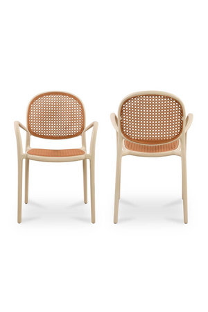 Woven Design Outdoor Dining Chairs (2) | Novi Living Soren | Oroa.com