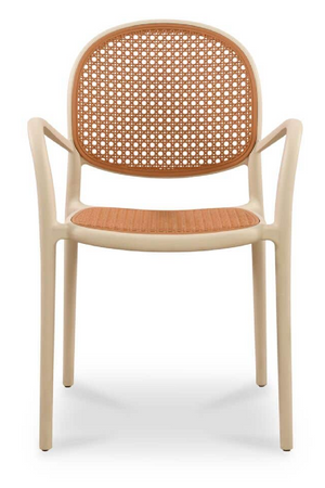 Woven Design Outdoor Dining Chairs (2) | Novi Living Soren | Oroa.com