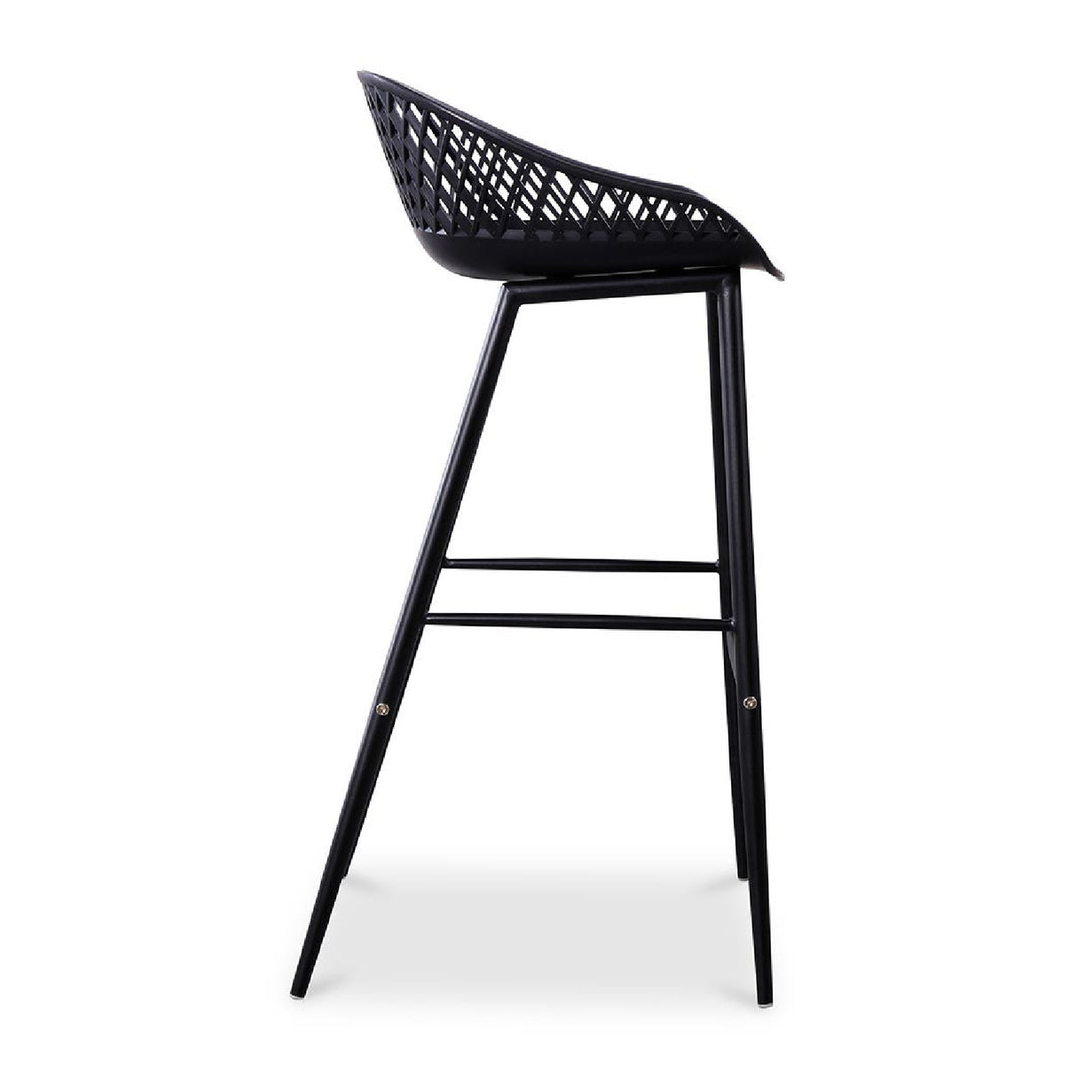 Modern European furniture - Molded Indoor/Outdoor Bar Stools (2) - www.oroa.com