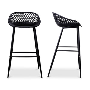 Modern European furniture - Molded Indoor/Outdoor Bar Stools (2) - www.oroa.com