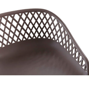 Modern European furniture - Molded Indoor/Outdoor Bar Stools (2) - www.oroa.com