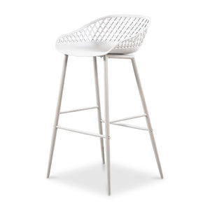 Modern European furniture - Molded Indoor/Outdoor Bar Stools (2) - www.oroa.com