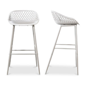 Modern European furniture - Molded Indoor/Outdoor Bar Stools (2) - www.oroa.com