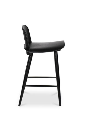 Modern European furniture - Black Indoor/Outdoor Counter Stools (2) - www.oroa.com