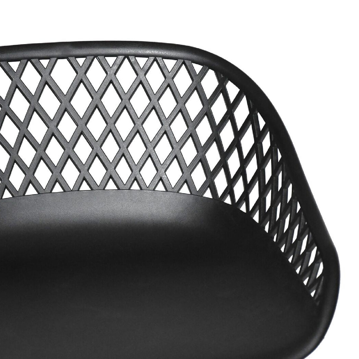 Modern European furniture - Diamond-Mesh Indoor/Outdoor Counter Stools (2) - www.oroa.com