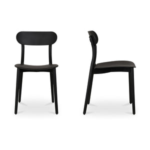 Modern European furniture - Open-Back Indoor/Outdoor Dining Chairs (2) - www.oroa.com
