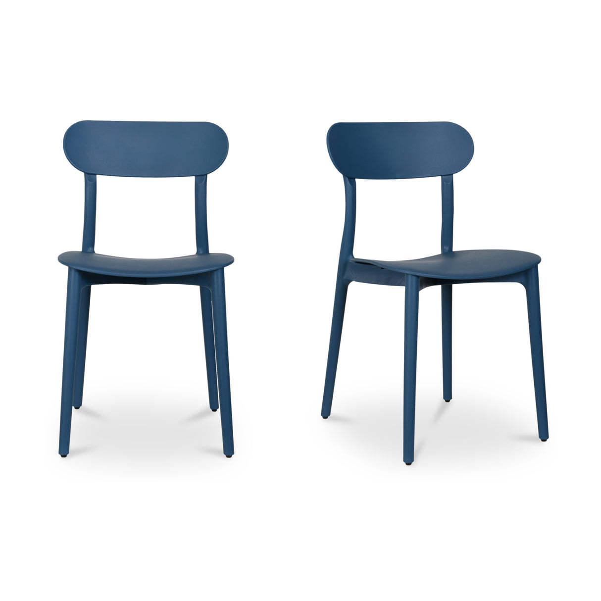 Modern European furniture - Open-Back Indoor/Outdoor Dining Chairs (2) - www.oroa.com