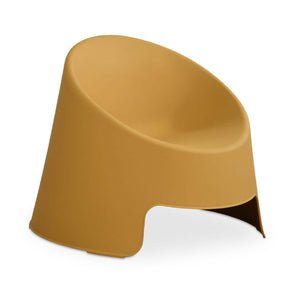   Yellow Round Outdoor Accent Chairs (2) | Oroa.com