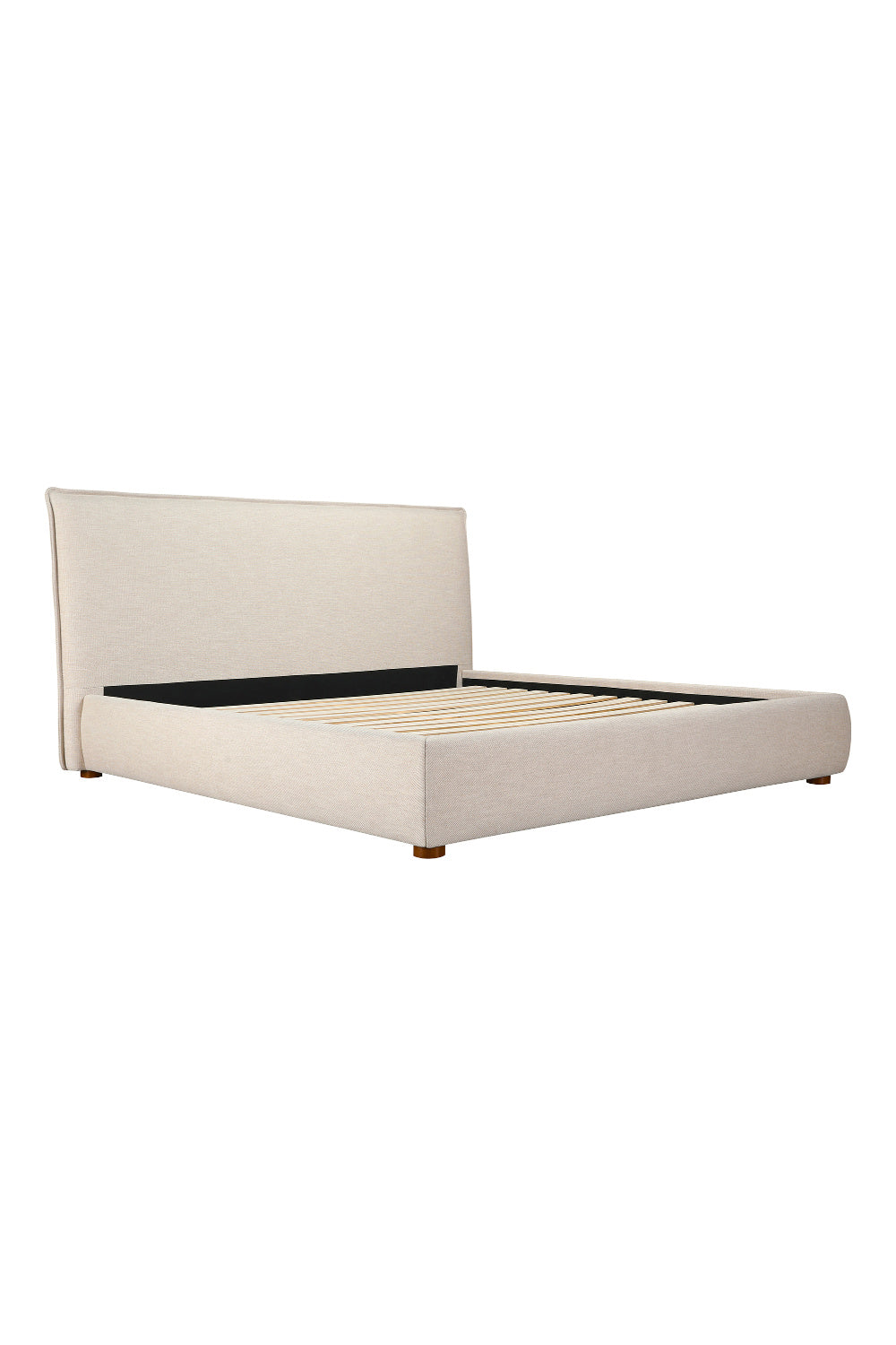 Beige Linen Blend Bed | Novi Living Luzon | Oroa.com
