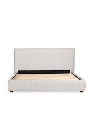 Gray Linen Blend Bed | Novi Living Luzon | Oroa.com