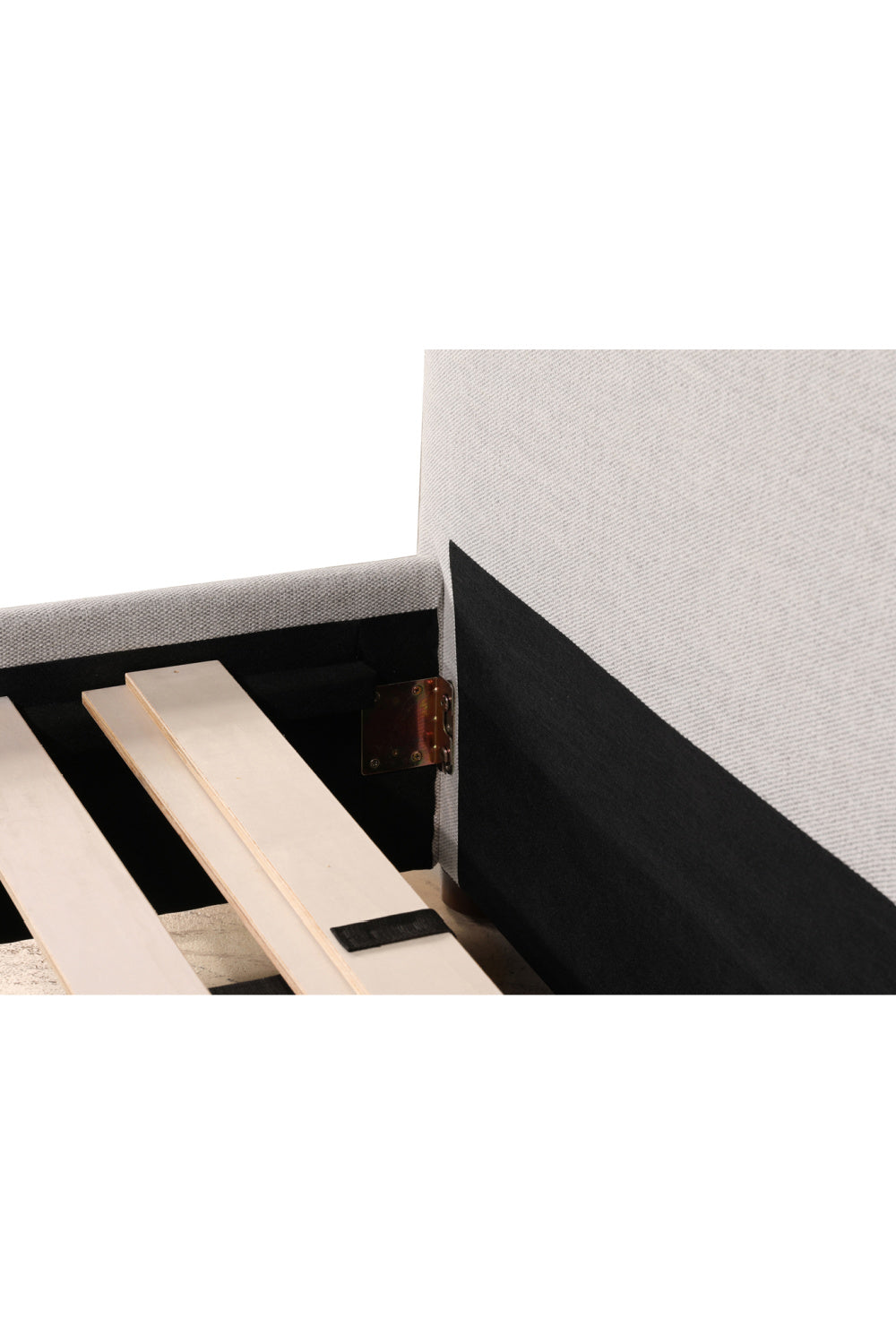 Gray Linen Blend Bed | Novi Living Luzon | Oroa.com