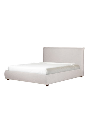 Gray Linen Blend Bed | Novi Living Luzon | Oroa.com