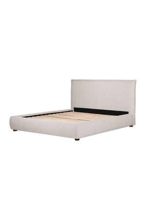 Gray Linen Blend Bed | Novi Living Luzon | Oroa.com