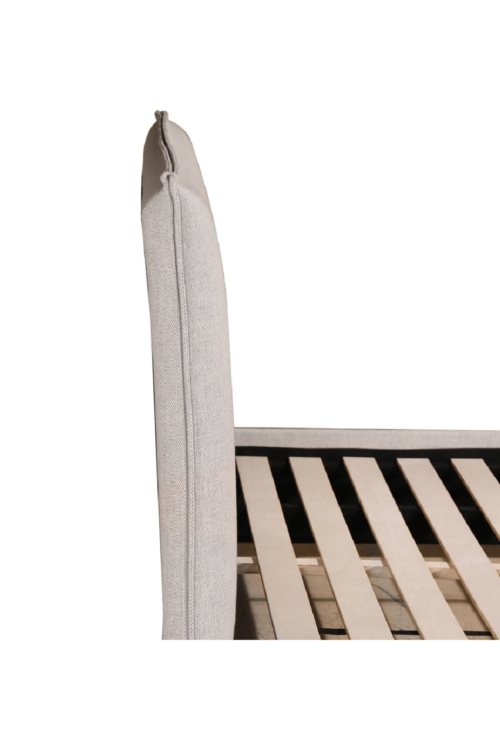 Gray Linen Blend Bed | Novi Living Luzon | Oroa.com