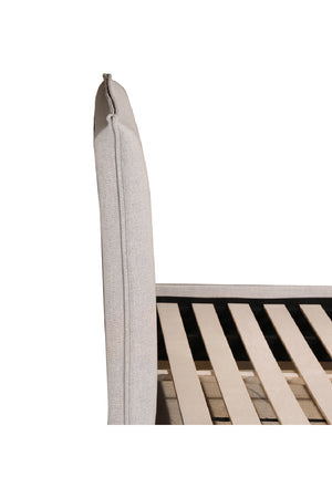 Gray Linen Blend Bed | Novi Living Luzon | Oroa.com