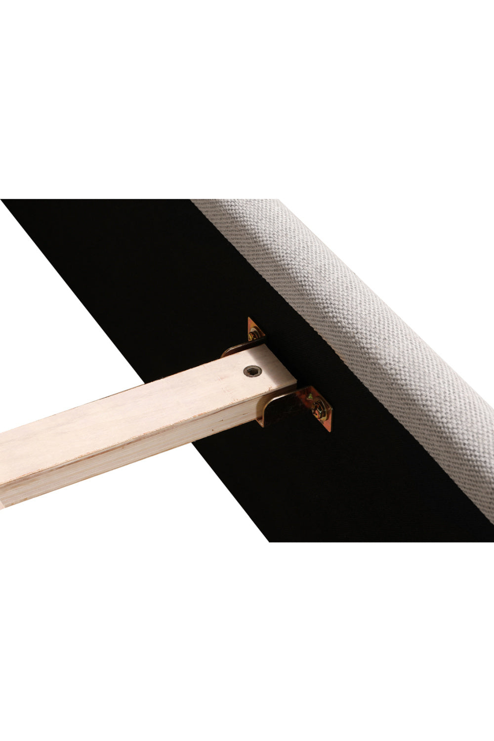 Gray Linen Blend Bed | Novi Living Luzon | Oroa.com