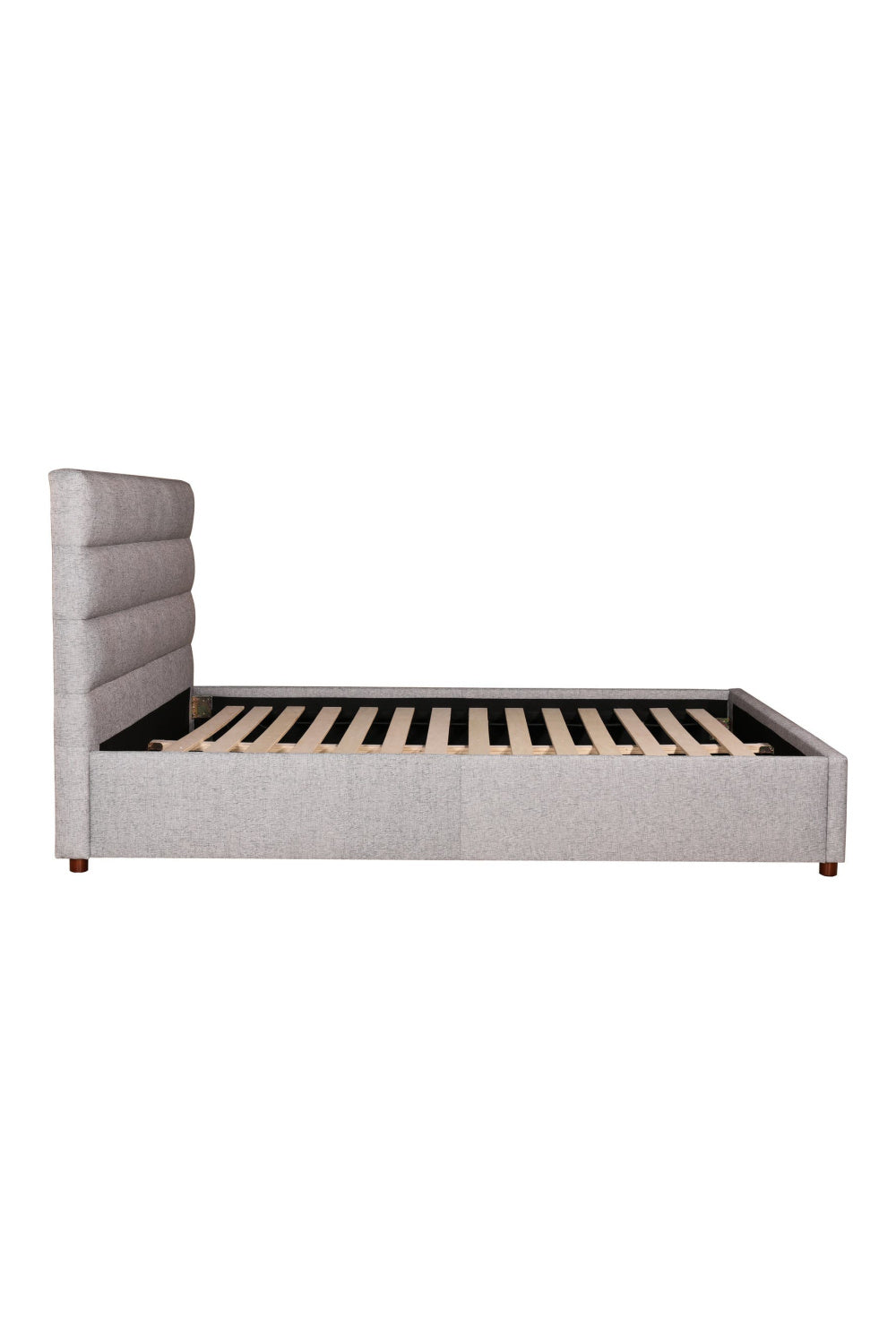 Tufted Gray King Bed | Novi Living Takio | Oroa.com