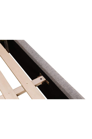 Tufted Gray King Bed | Novi Living Takio | Oroa.com