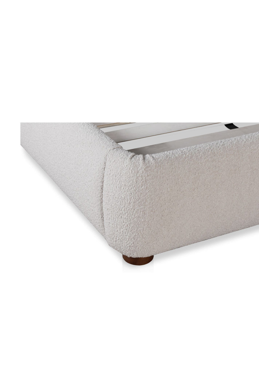   Modern European furniture - Beige Velvet Queen Bed - www.oroa.com | Oroa.com