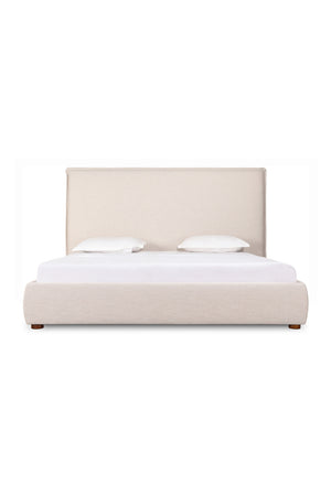 Beige Linen Blend Bed | Novi Living Luzon | Oroa.com