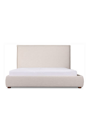 Beige Linen Blend Bed | Novi Living Luzon | Oroa.com