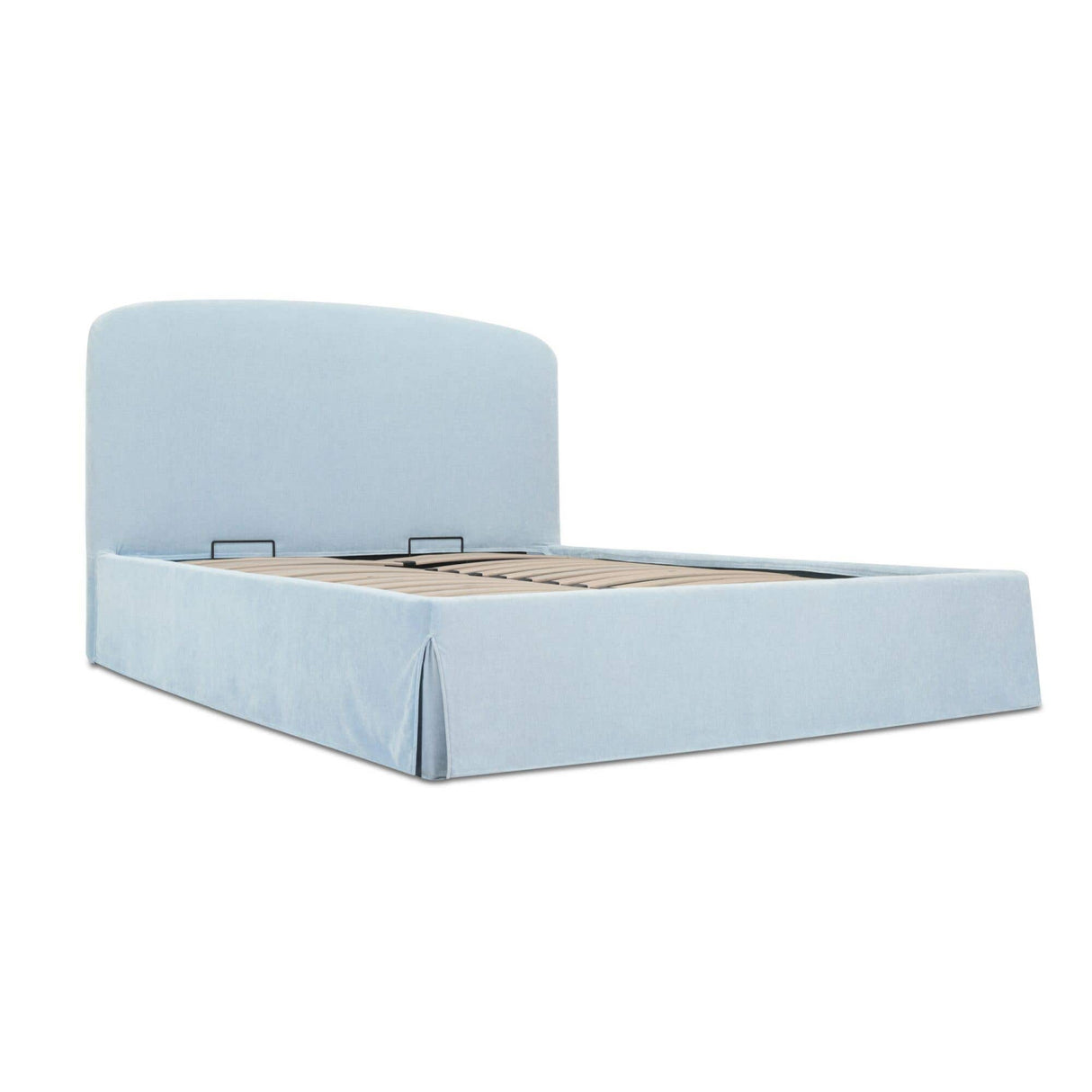   Blue King Storage Bed | Oroa.com