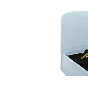   Blue King Storage Bed | Oroa.com