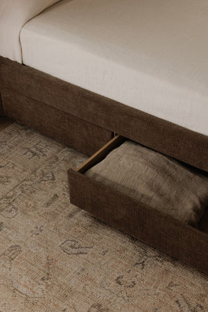 Upholstered Storage Bed | Novi Living Sophia | Oroa.com