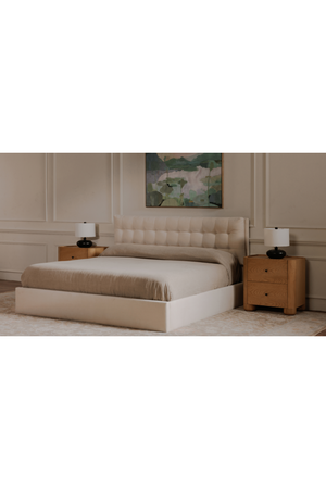 Tufted Storage Bed | Novi Living Sebastion | Oroa.com