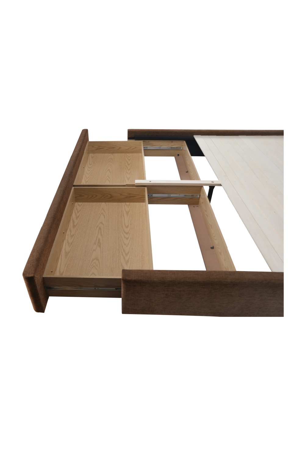 Piped Detail Storage Bed | Novi Living Simon | Oroa.com