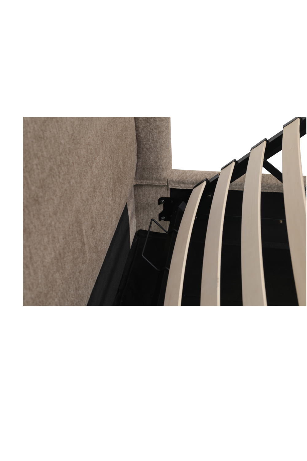 Wingback Framed Storage Bed | Novi Living Weston | Oroa.com