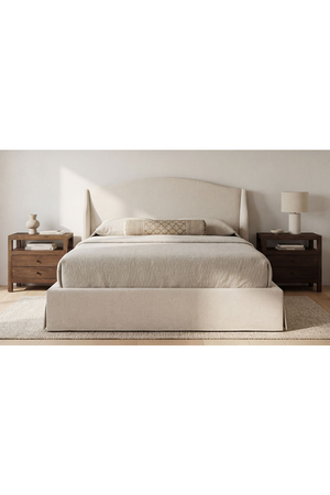 Wingback Framed Storage Bed | Novi Living Weston | Oroa.com