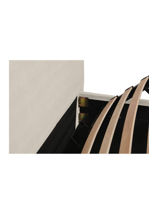 Arched Headboard Storage Bed | Novi Living Maggie | Oroa.com