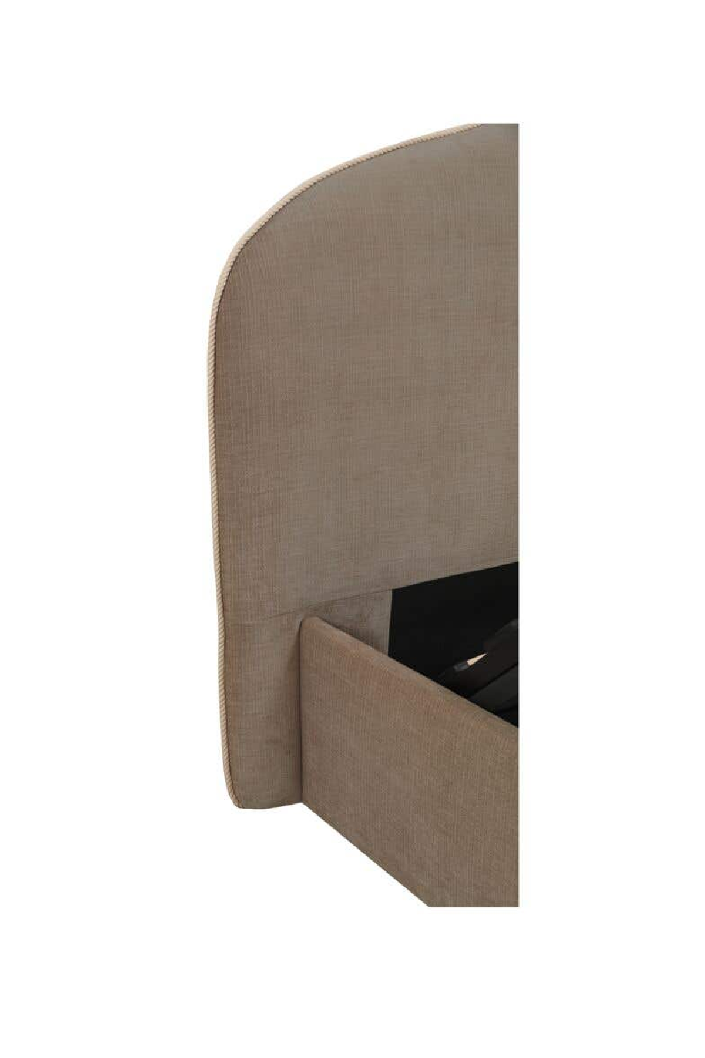 Arched Headboard Storage Bed | Novi Living Maggie | Oroa.com