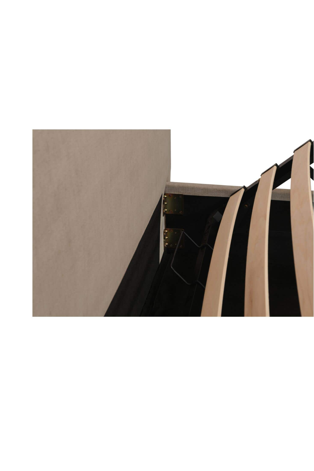 Arched Headboard Storage Bed | Novi Living Maggie | Oroa.com