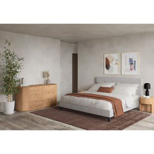 Modern European furniture - Natural Oak 6-Drawer Dresser - www.oroa.com