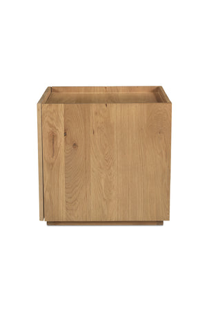 Modern European furniture - Natural Oak Nightstand - www.oroa.com