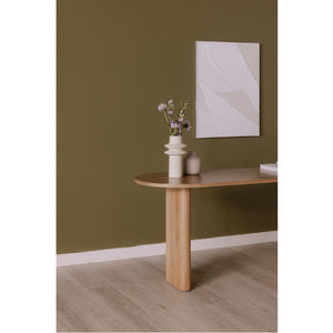 Modern European furniture - Natural Oak 3-Open Shelf Desk - www.oroa.com