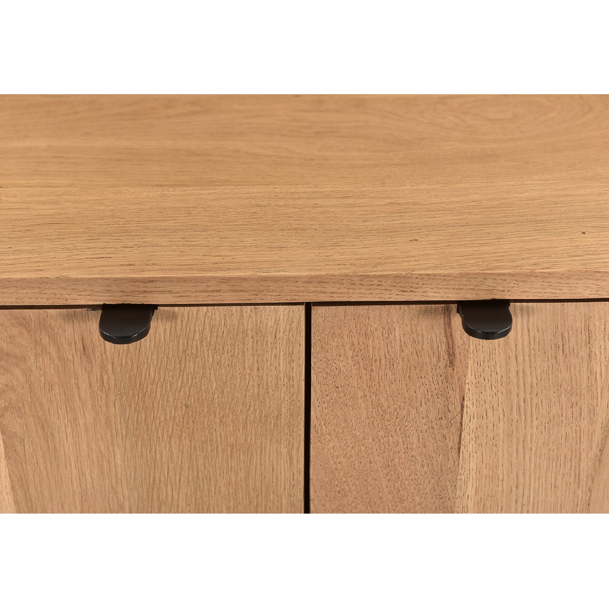 Modern European furniture - Natural Oak 3-Door Media Bench - www.oroa.com