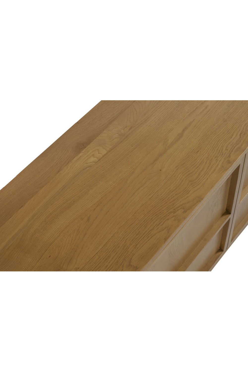   Modern European furniture - Japandi Oak 4-Door Sideboard - www.oroa.com | Oroa.com