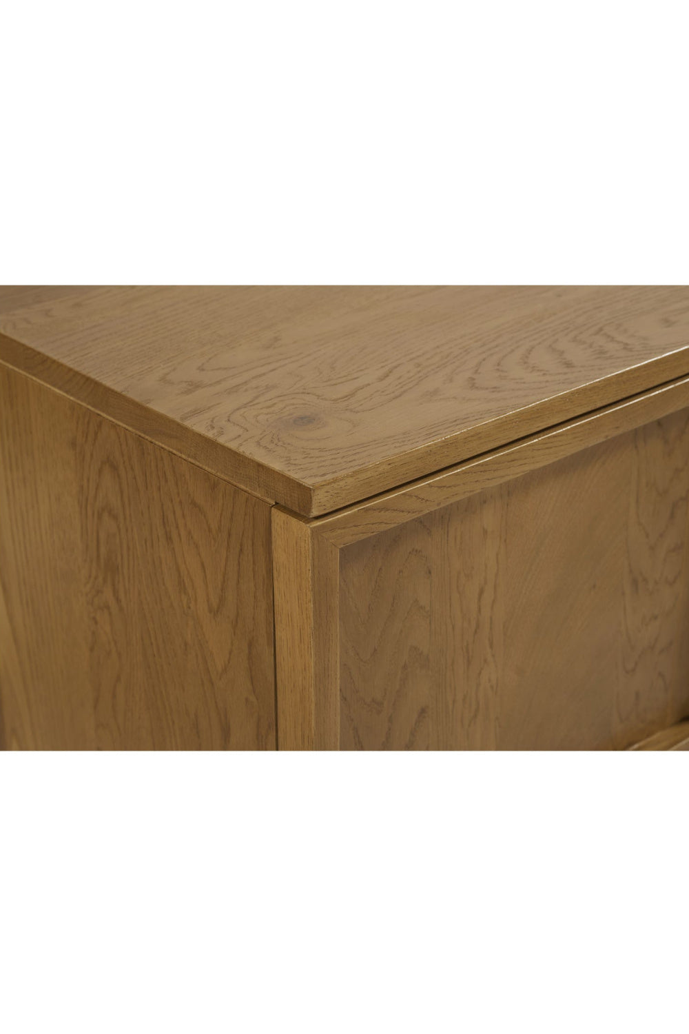   Modern European furniture - Japandi Oak 4-Door Sideboard - www.oroa.com | Oroa.com
